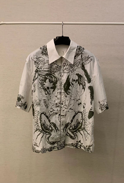 Givenchy MMW Graphic Shirt for Sale
