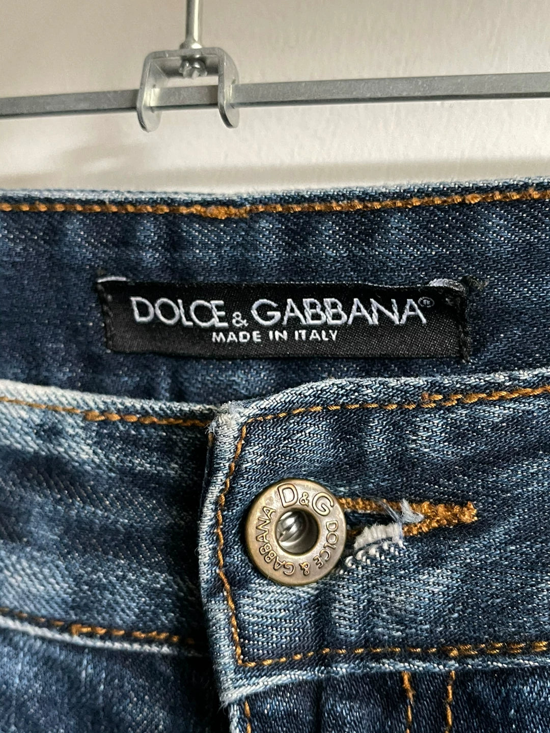 Vintage Dolce&Gabbana Flared Denim Pants