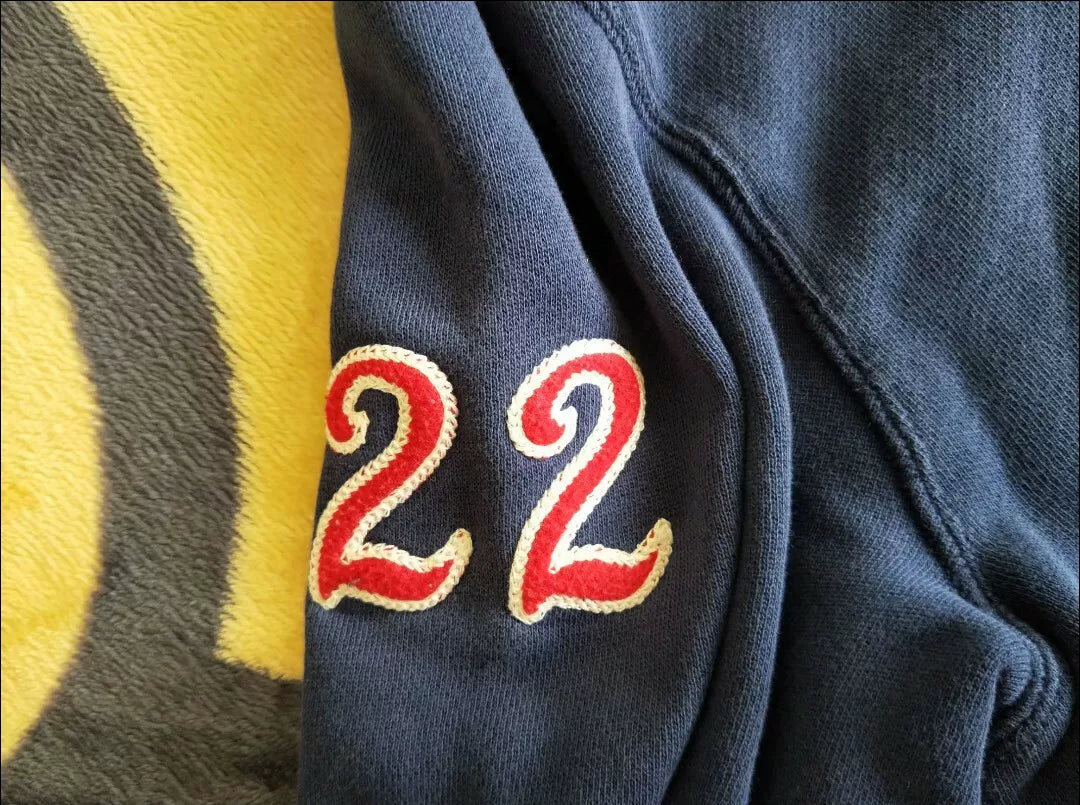 Ralph Lauren Vintage Blue Half-Zip Hoodie