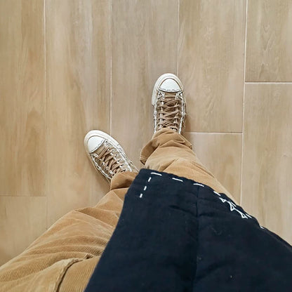 visvim skagway sashiko canvas shoes