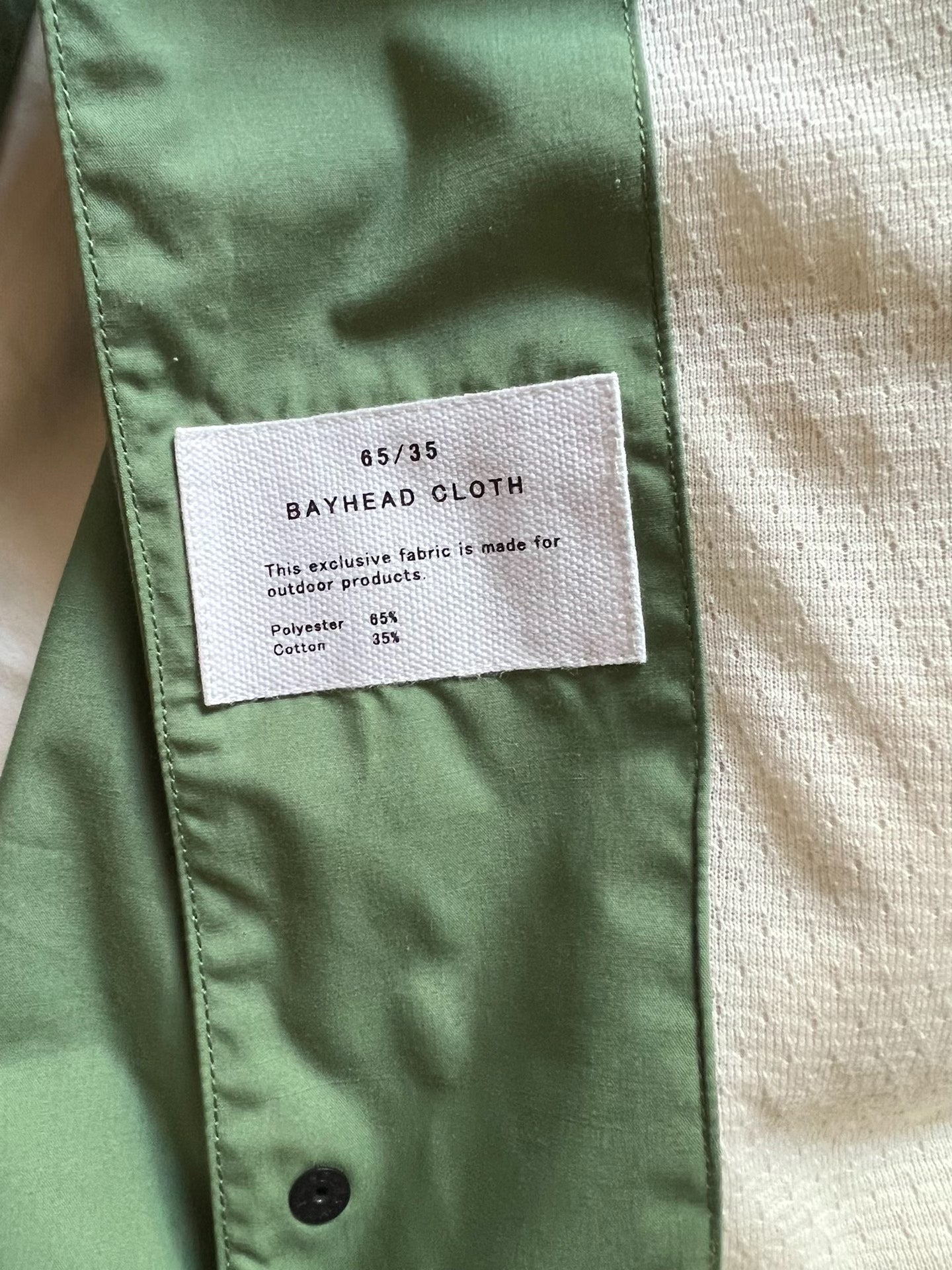 nanamica 23SS Waterproof Blend Loose Cardigan