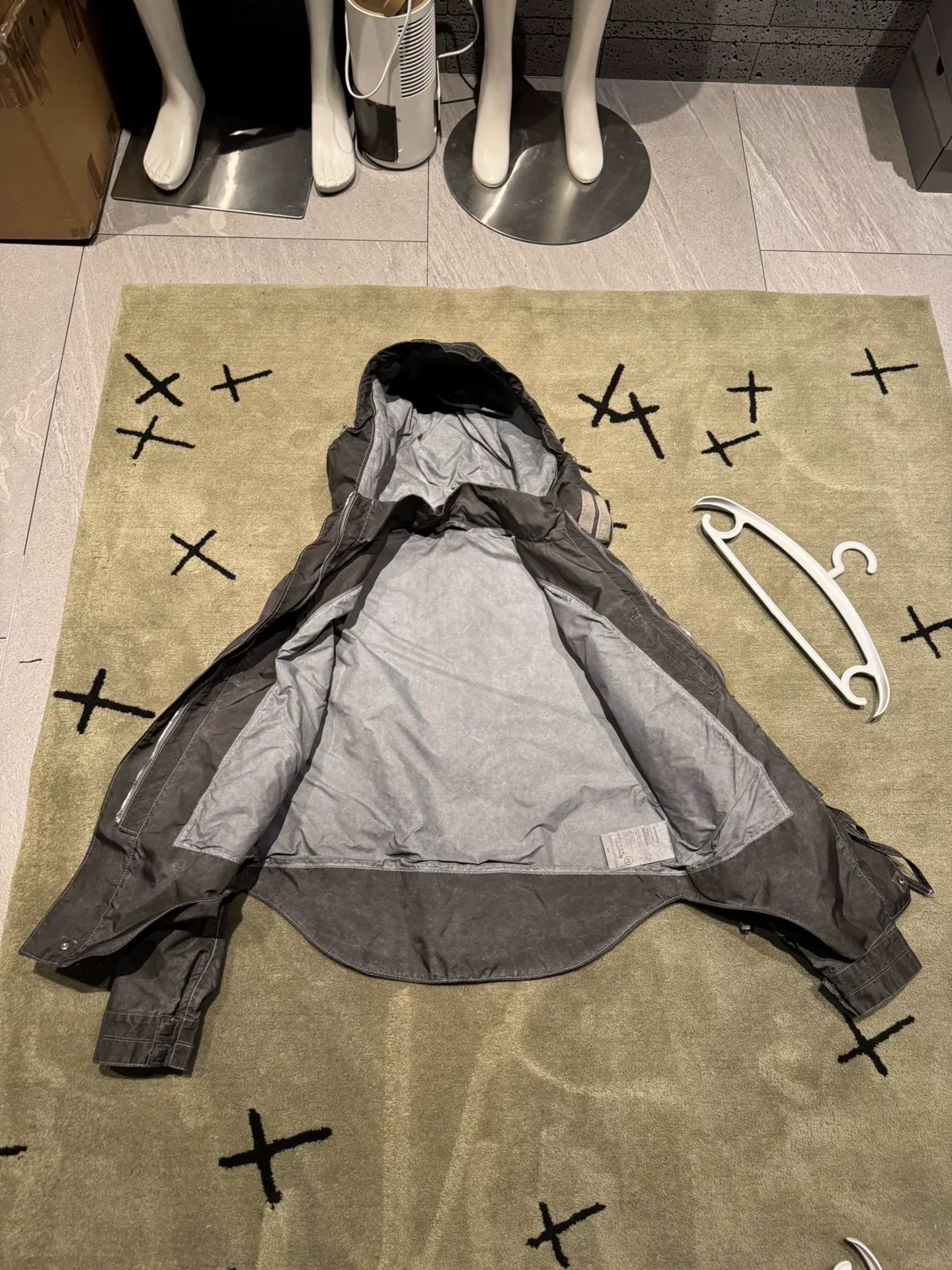 kanghyuk airbag astronaut parka jacket