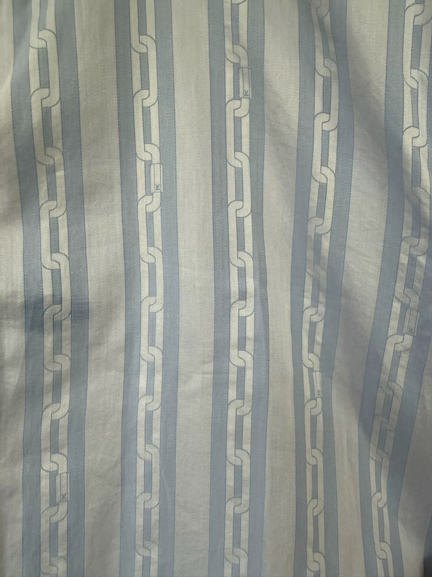 louis vuitton chain print long sleeve shirt