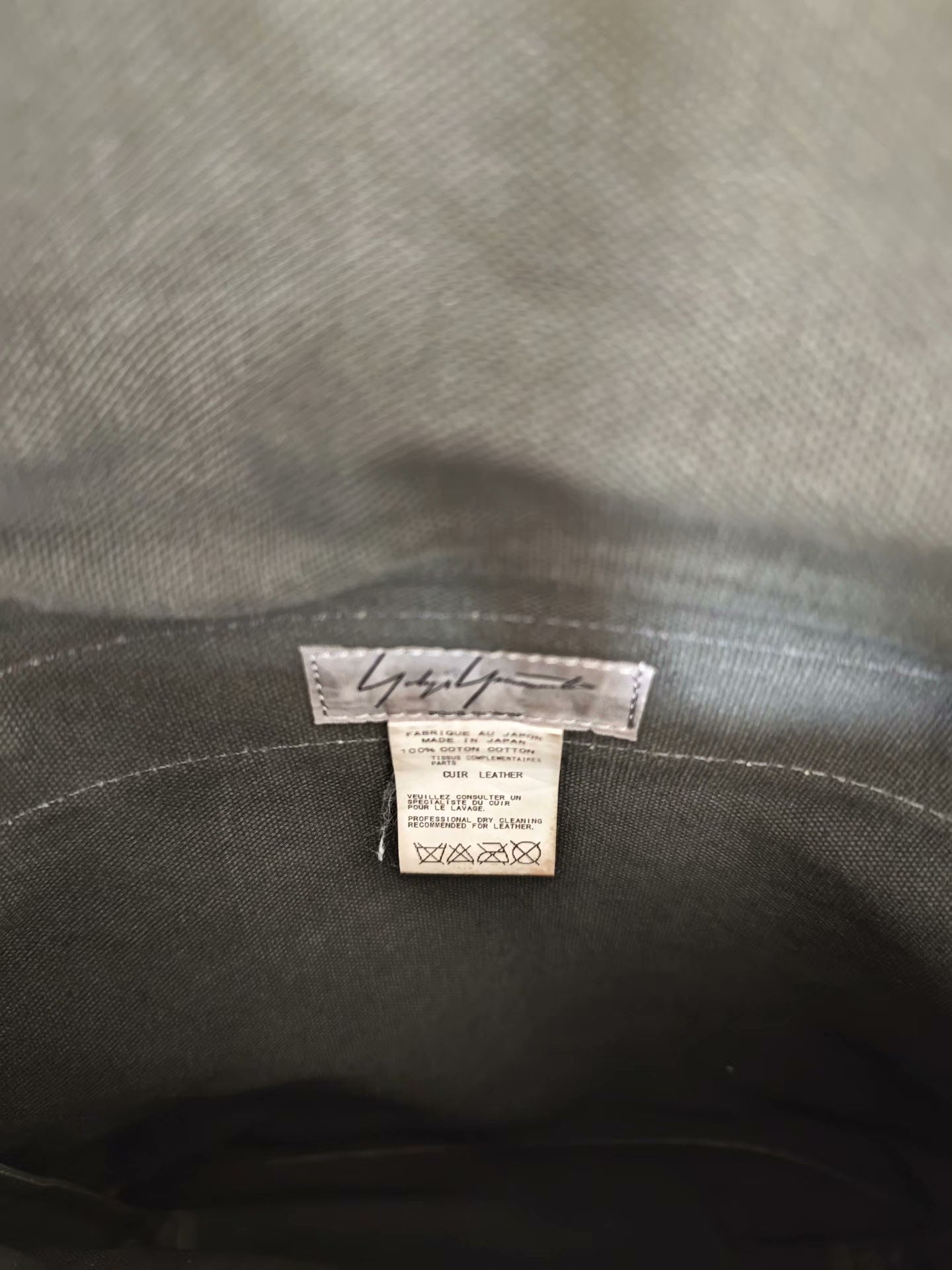 Yohji Yamamoto Pour Homme 12SS Crossbody Bag