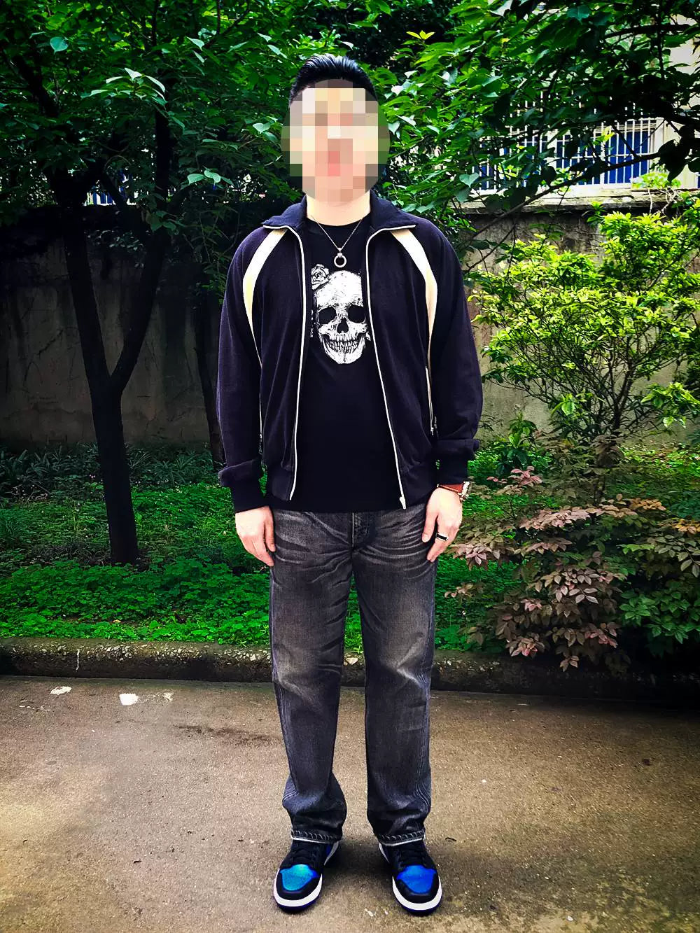 junya watanabe black tracking jacket