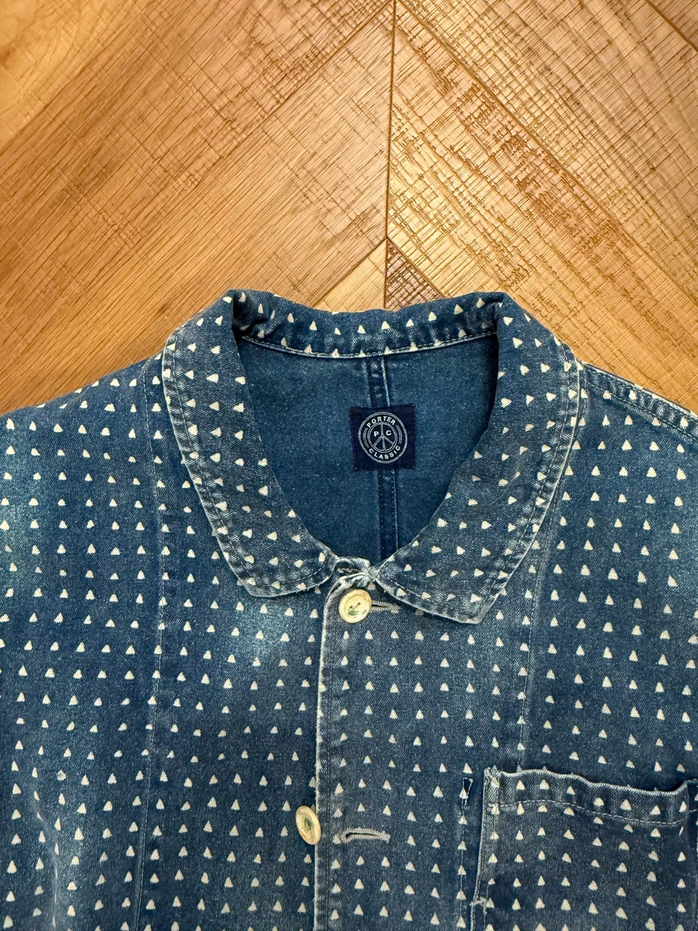 Porter Classic African Indigo Dye Jacket