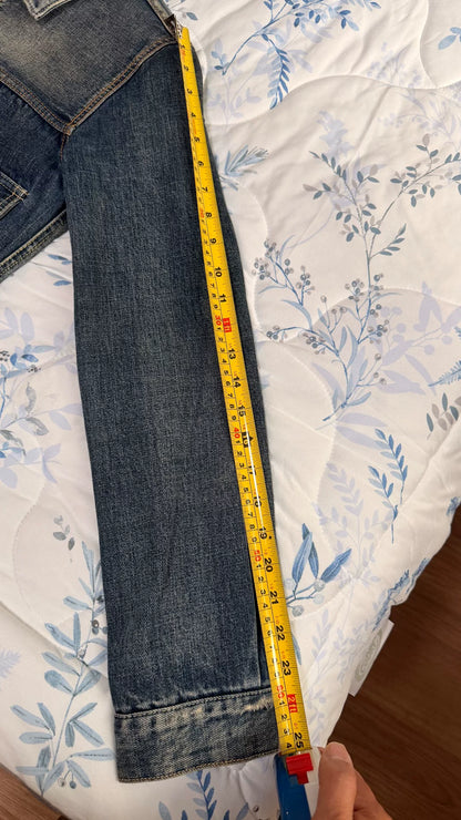 Visvim 101JKT Damaged Snake Tag Denim