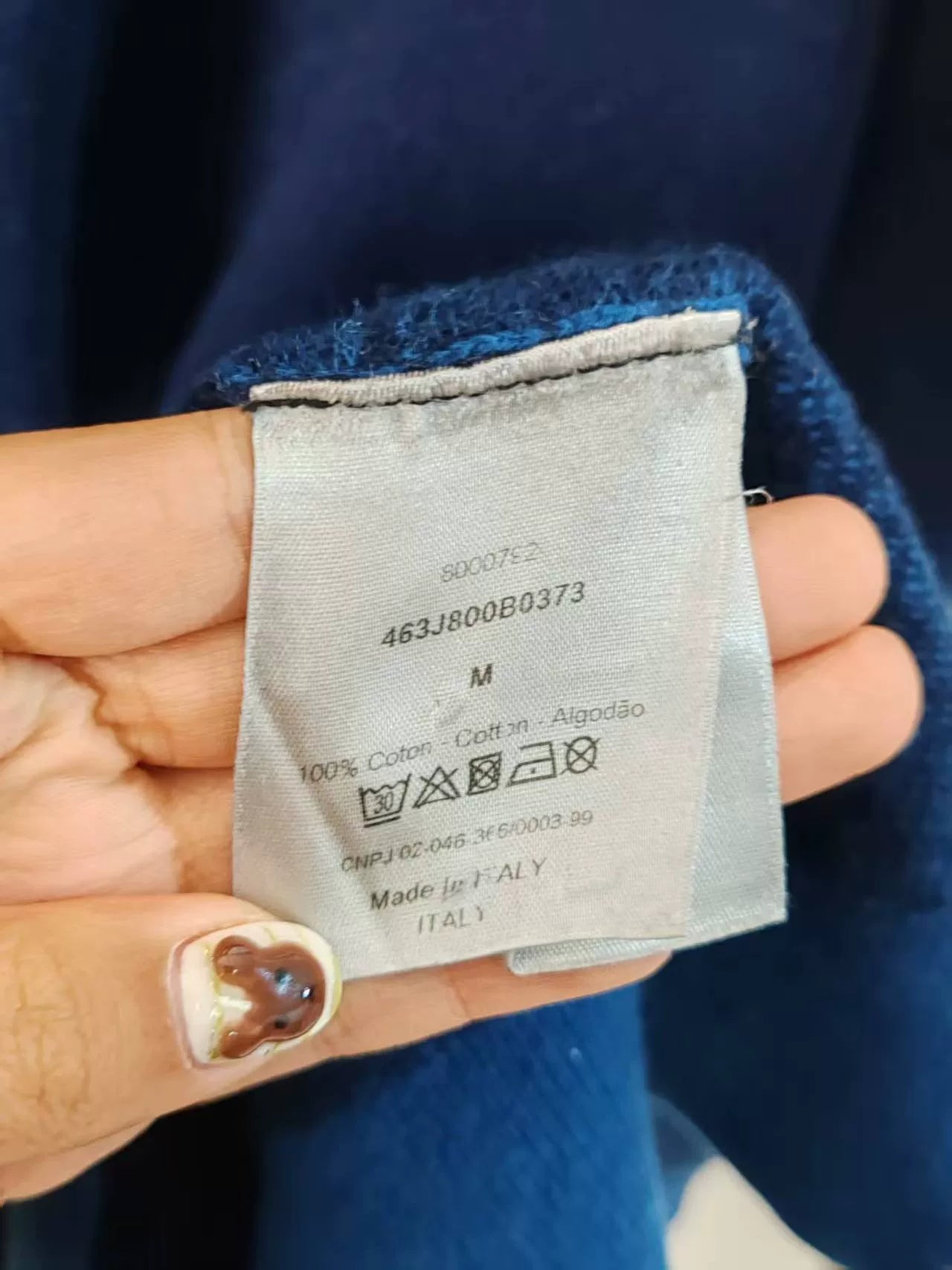 Dior Knitted Sweater Made in Italy