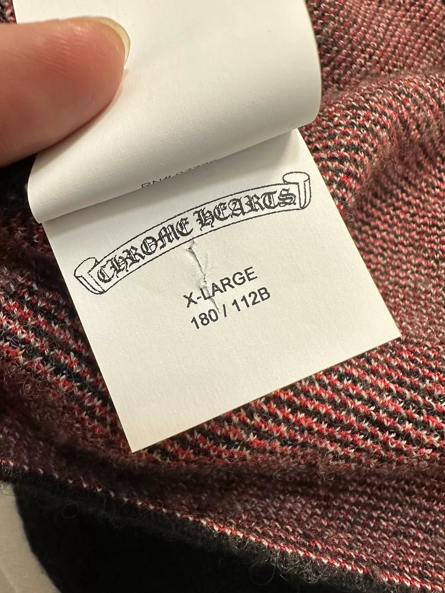 Chrome Hearts Mattyboy Red Cross Sweater