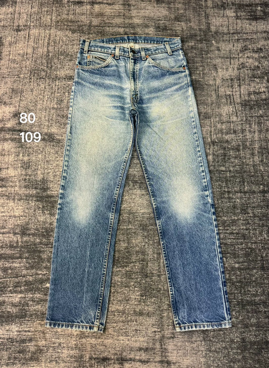 Vintage Levis 505 80s Blue Jeans