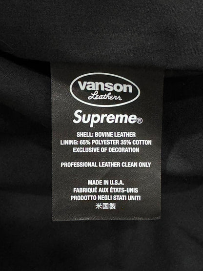Yohji Yamamoto Supreme Vanson Leather Jacket