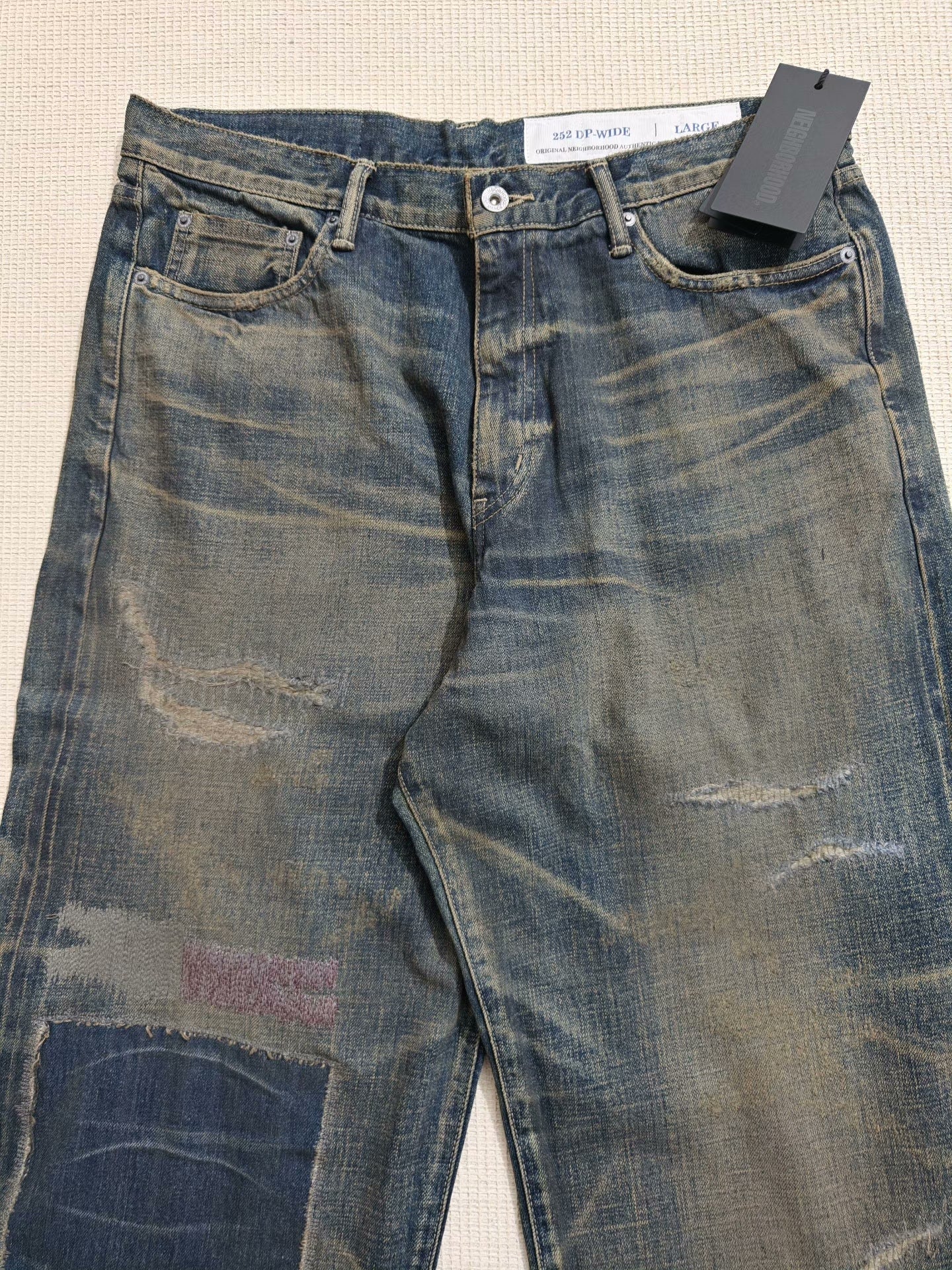 NEIGHBORHOOD SAVAGE DENIM DP WIDE PANTS