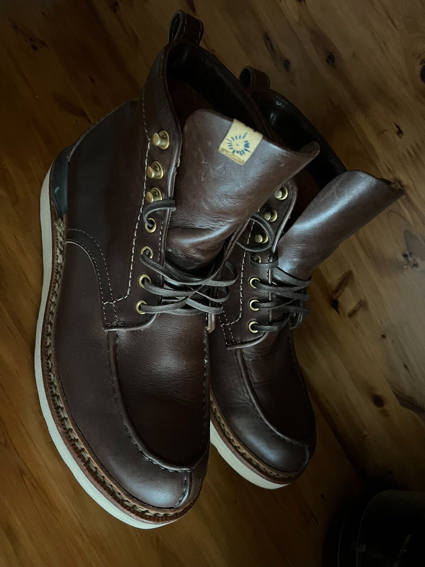 visvim Armiger Folk Brown Leather Boots