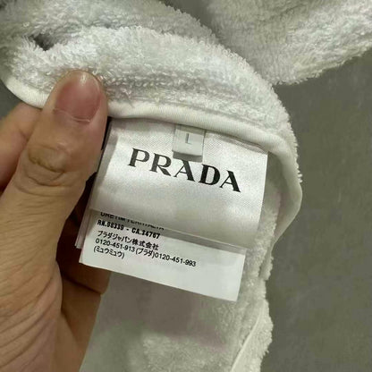 Prada Logo Short-Sleeve Button-Up Shirt