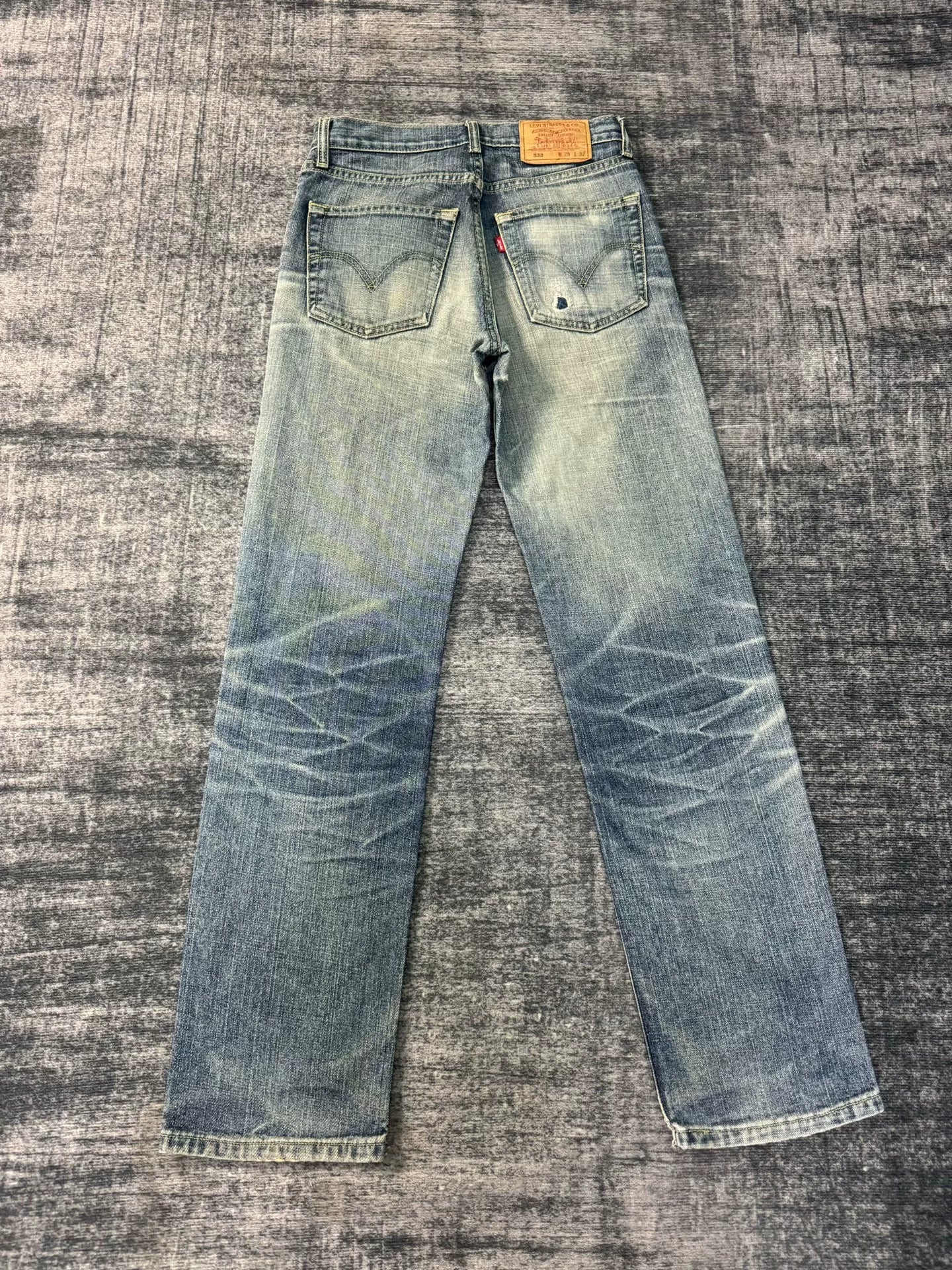 Vintage Levi's 533 2000s Japan Blue Jeans