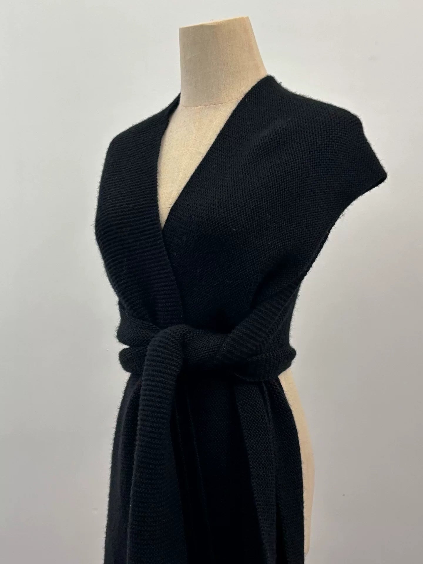 Maison Martin Margiela 90s Asymmetrical Scarf Vest