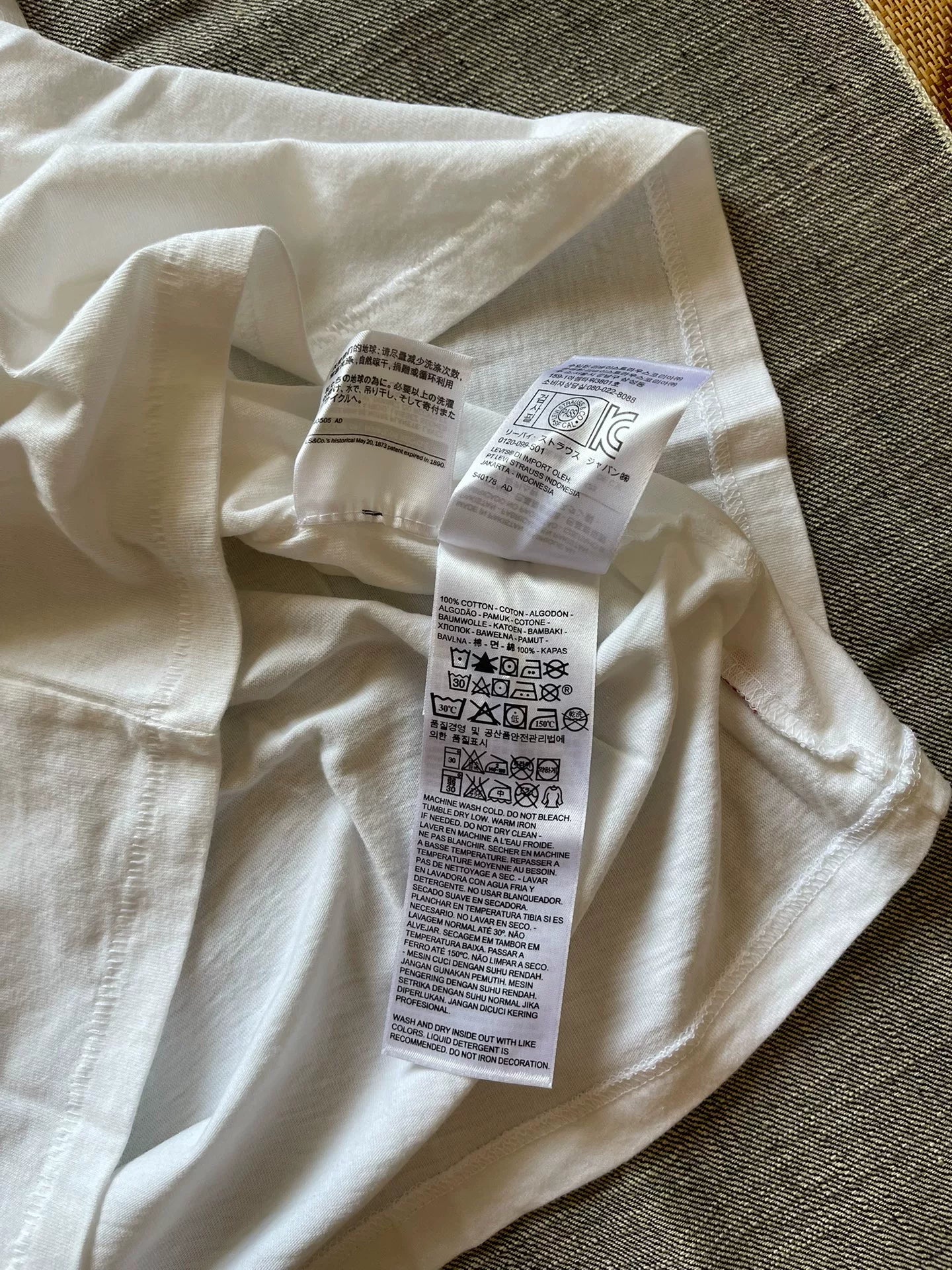 Levis LVC Cotton Printed Short Sleeve T-shirt