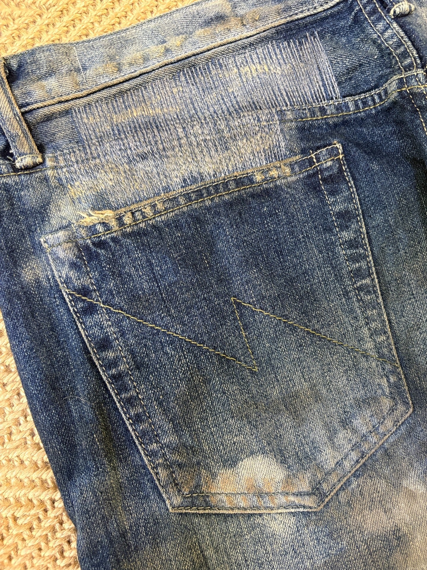 Neighborhood 24SS Distressed Jeans