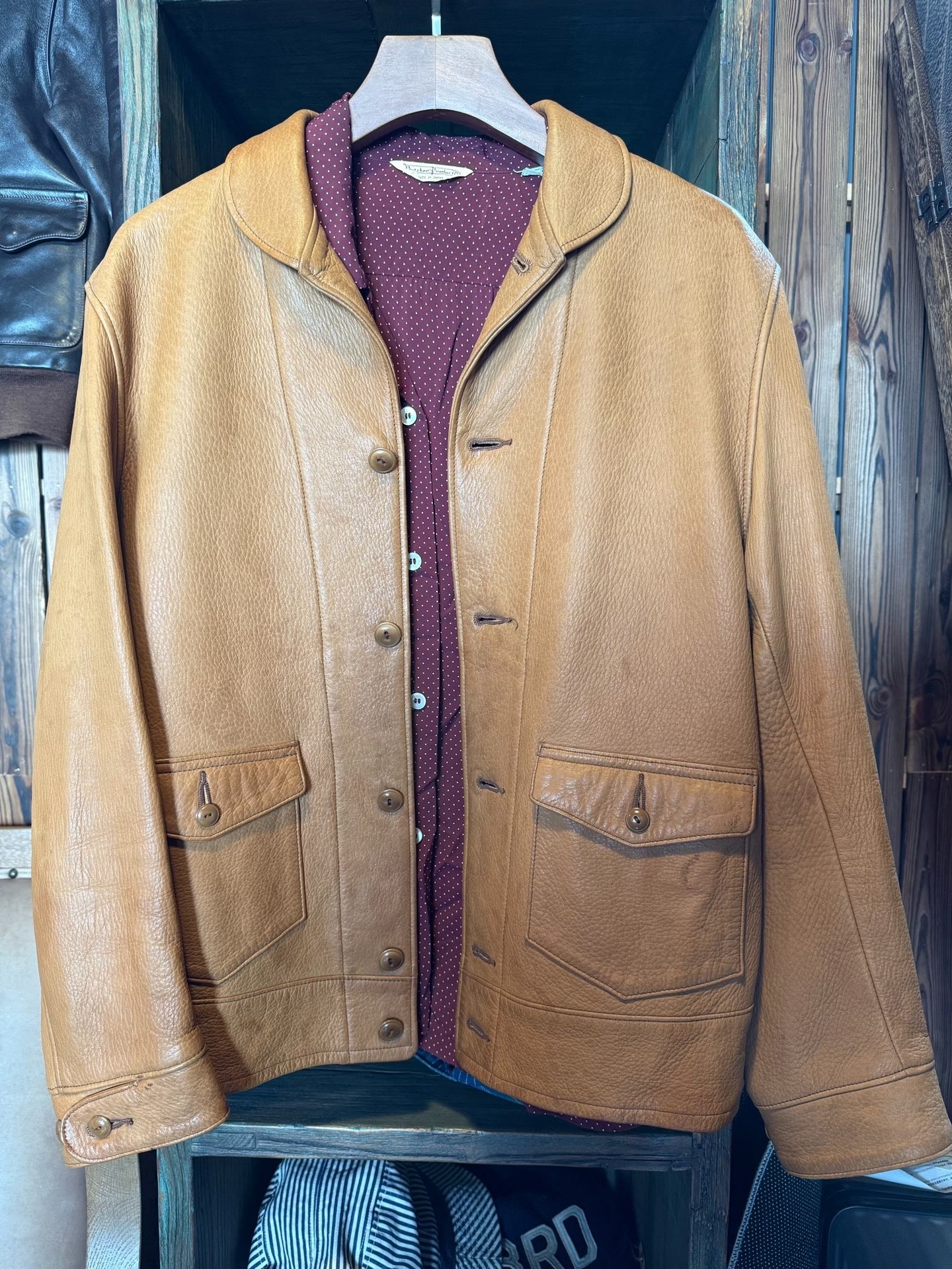 Real McCoy Joe McCoy Deerskin Jacket