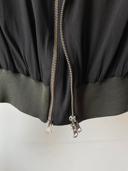 Yohji Yamamoto 02SS Double Zip Silk Jacket