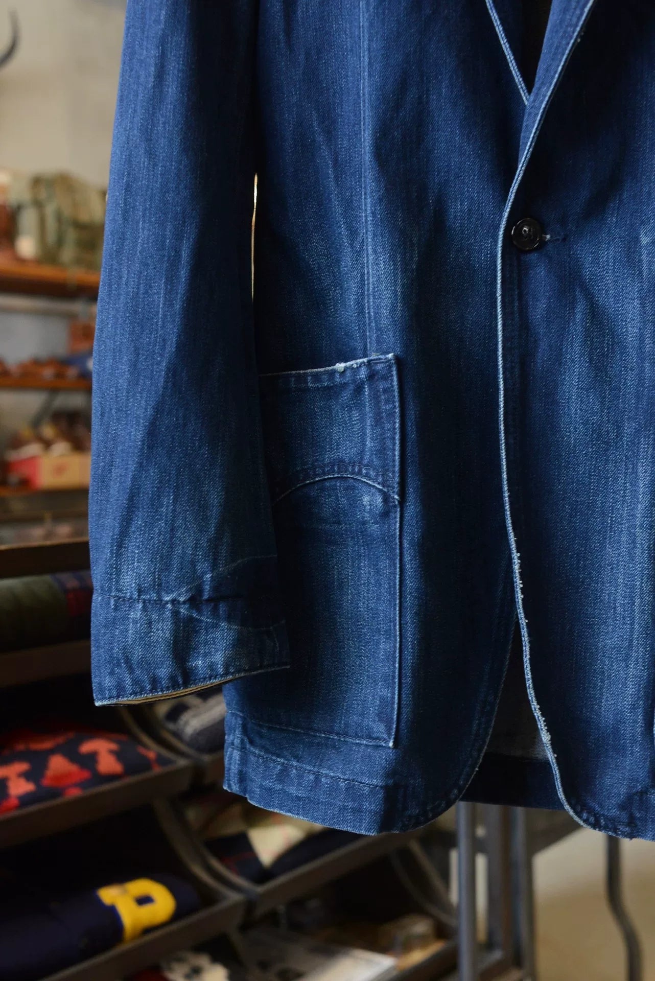 Levi's Denim Blazer Size L
