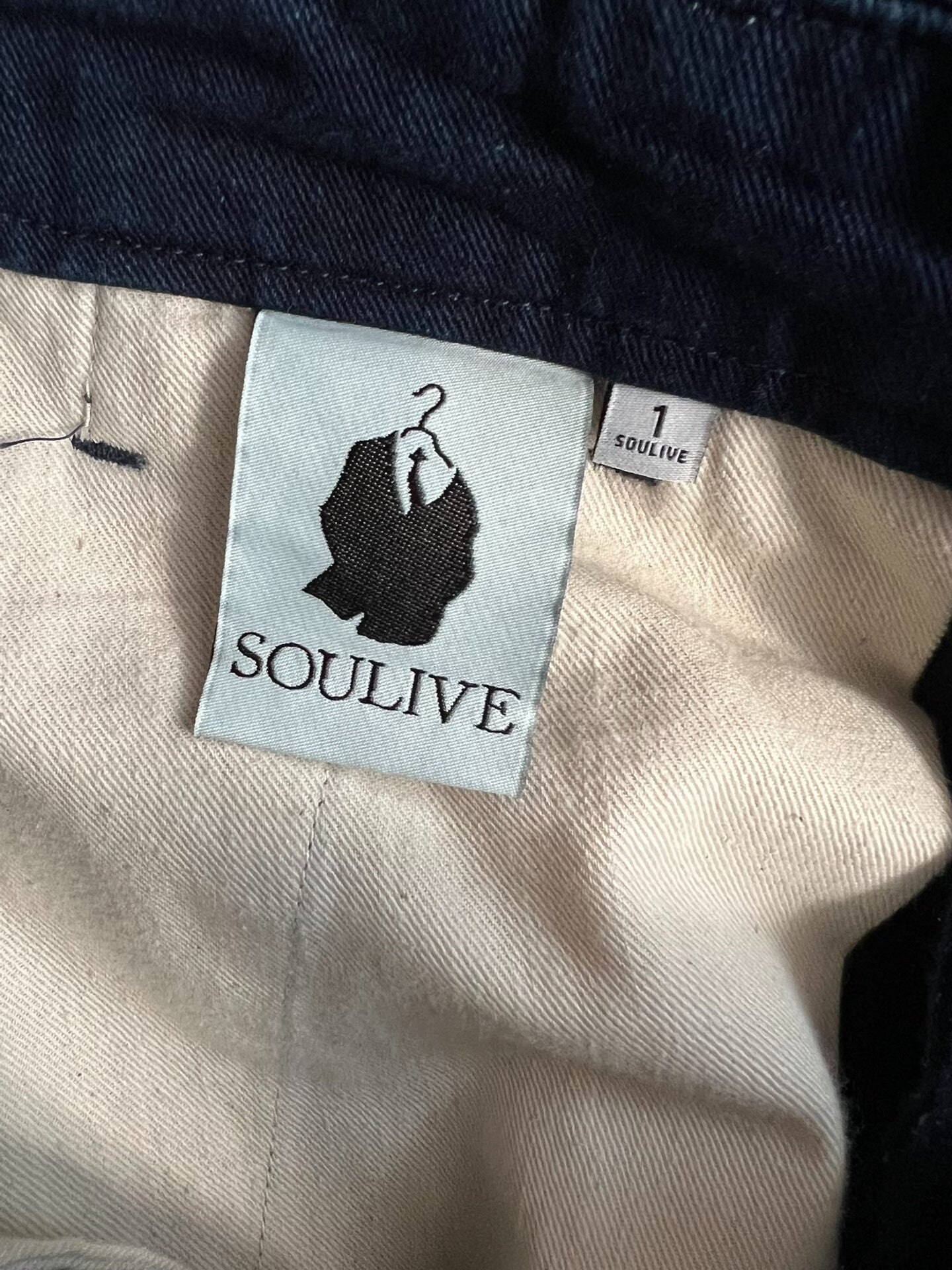 soulive indigo chino casual pants
