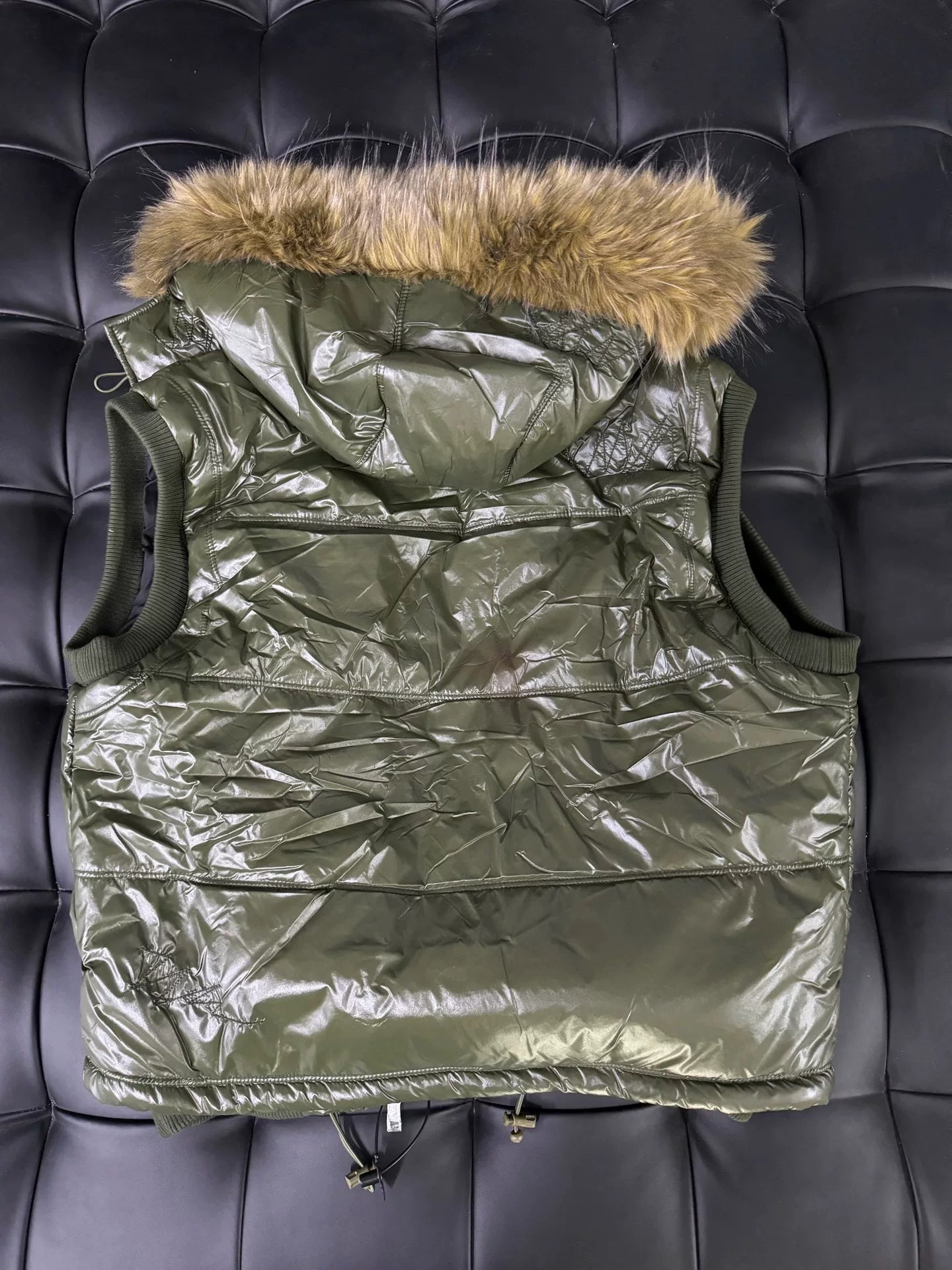 Racer Worldwide Military Green Vest