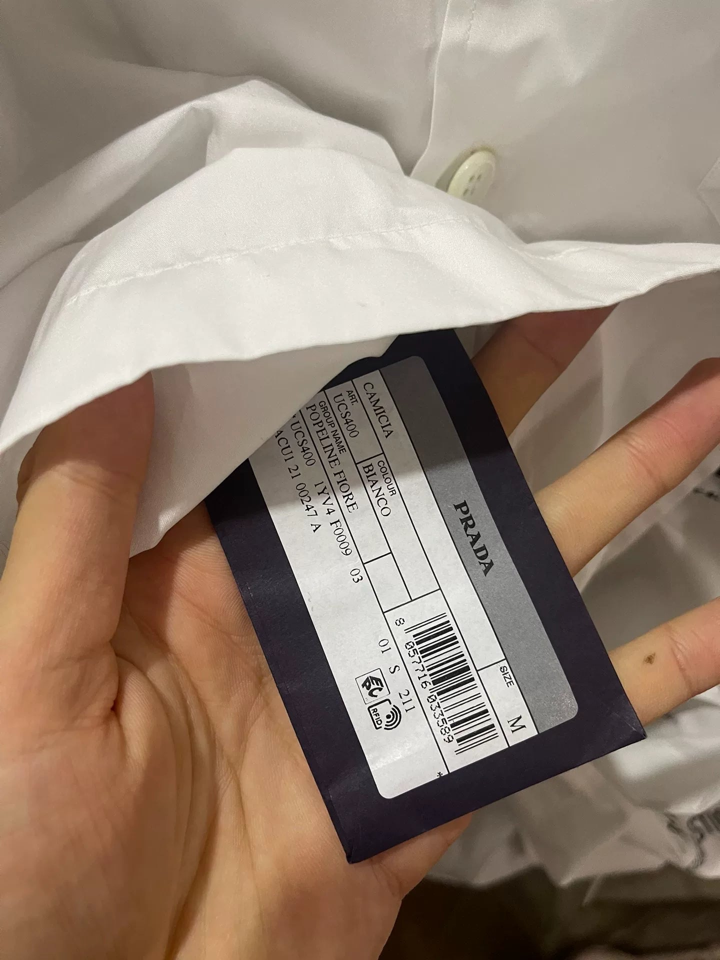 prada by raf simons short sleeve shirt