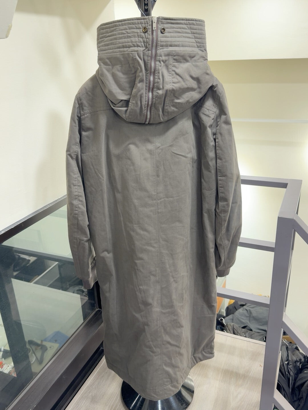 Rick Owens DRKSHDW Long Hooded Jacket