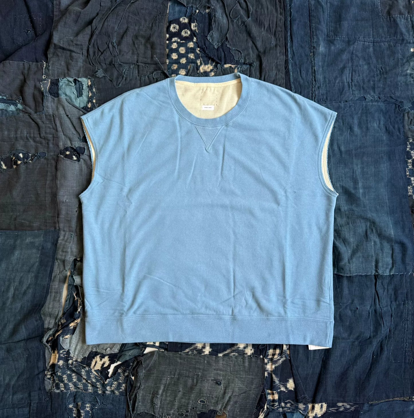 VISVIM 25AW MONDO DUAL Sleeveless Sweat