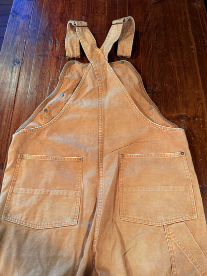 RRL Khaki Cargo Overalls
