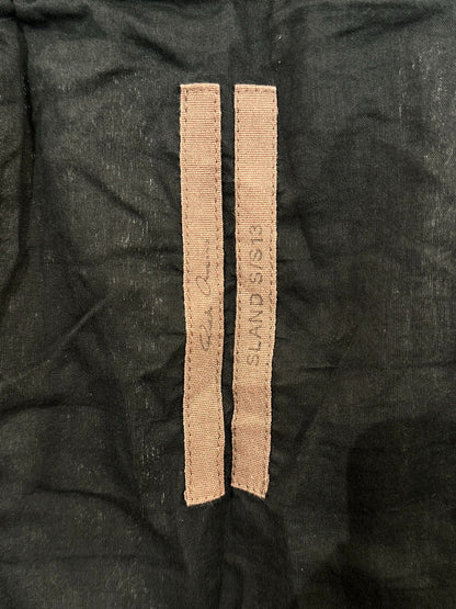 Rick Owens Double-Layer Mesh Cropped Pants 48