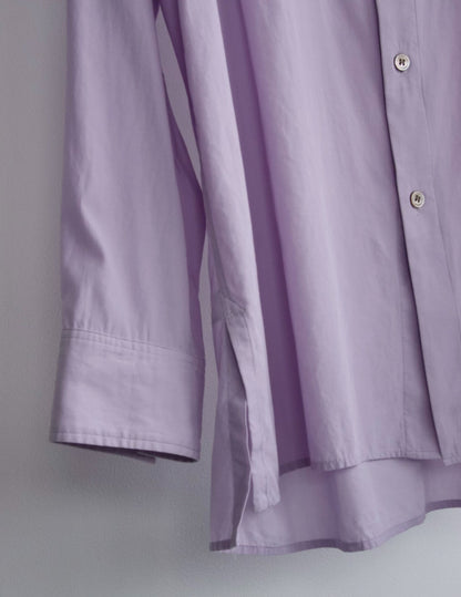 Elegant Purple Embroidered Shirt by Yohji Yamamoto