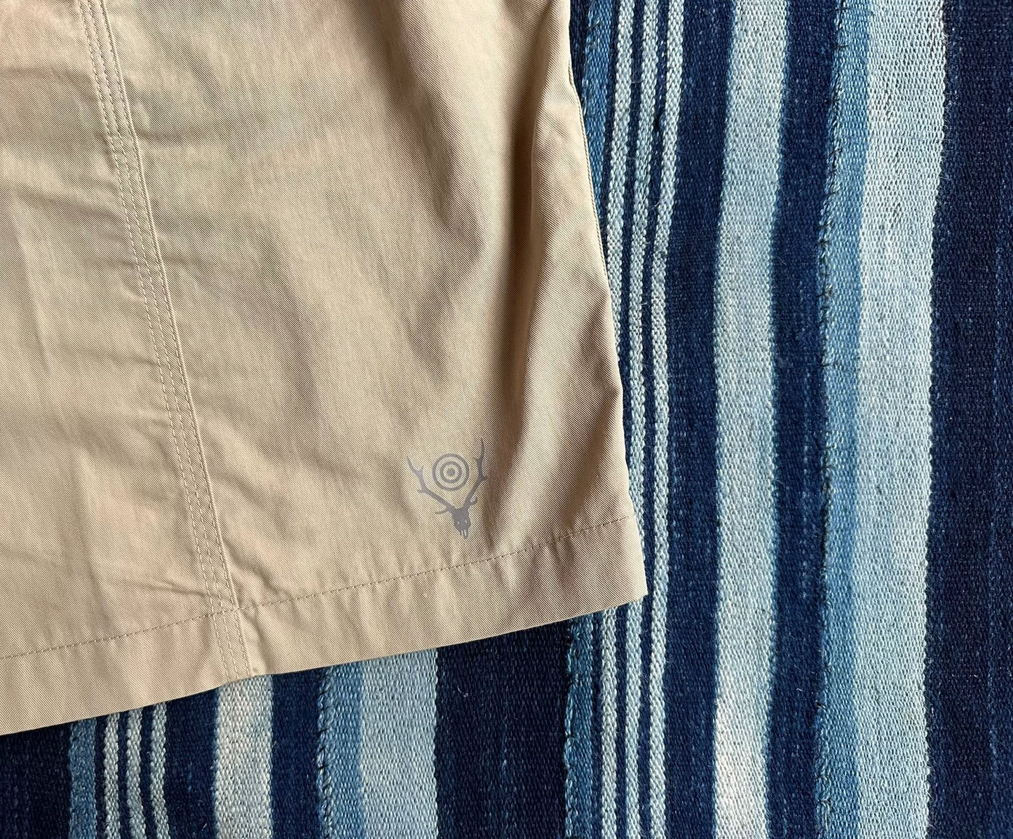 South2 West8 Belted C.S. Nylon Shorts