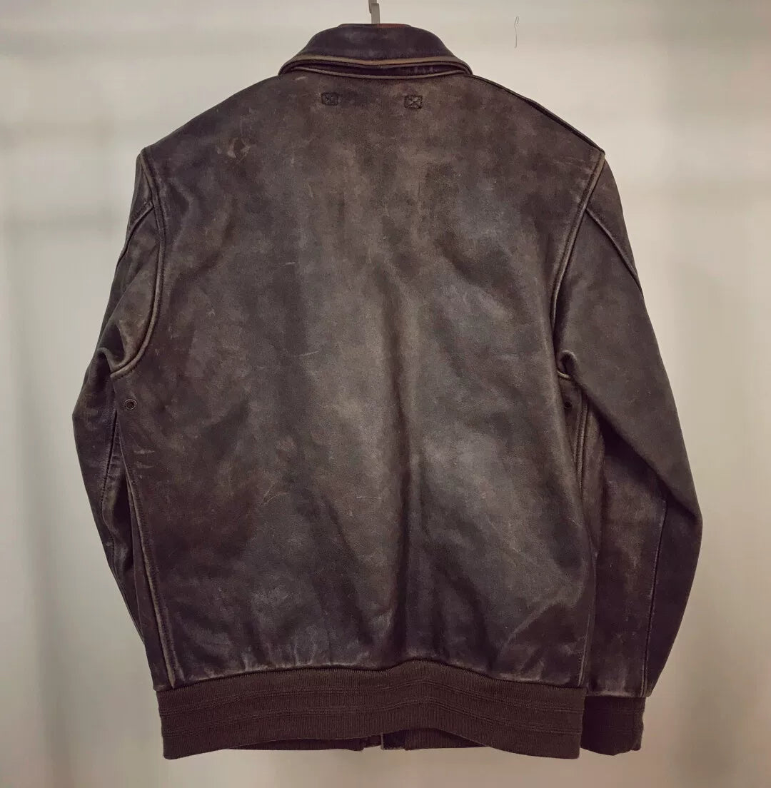 RRL A2 Vintage Horsehide Jacket