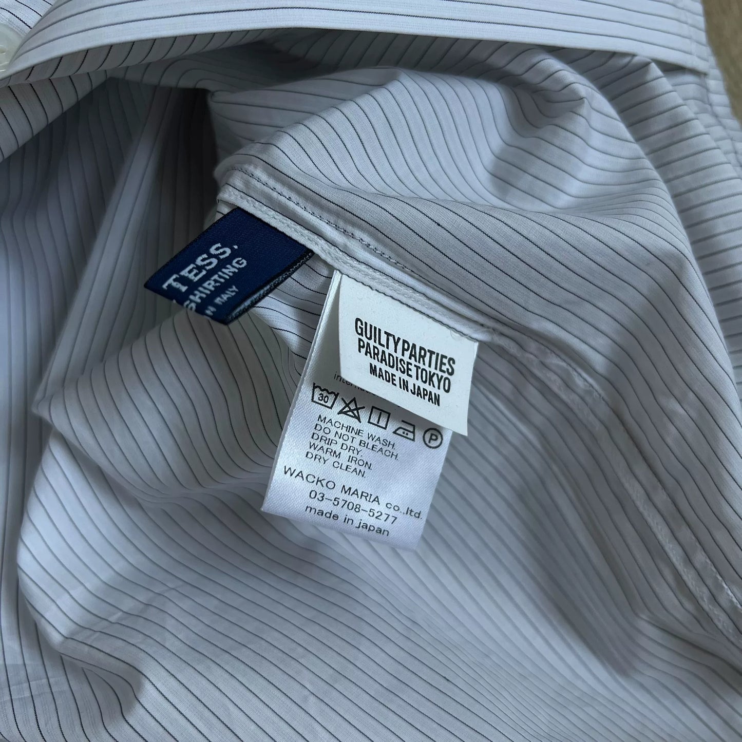 WACKO MARIA Short-Sleeve Check Shirt