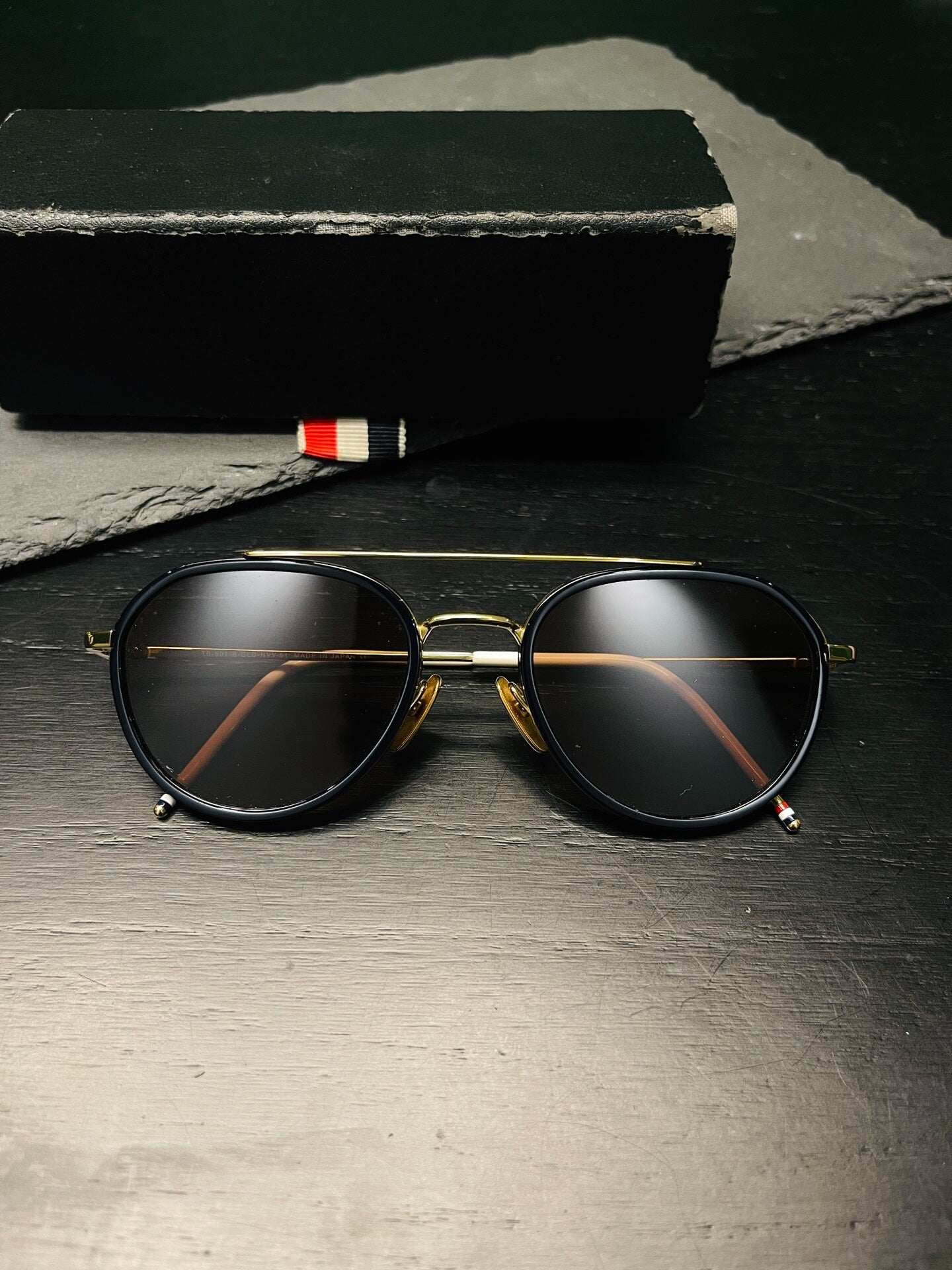 Thom Browne Pilot Sunglasses TB-801