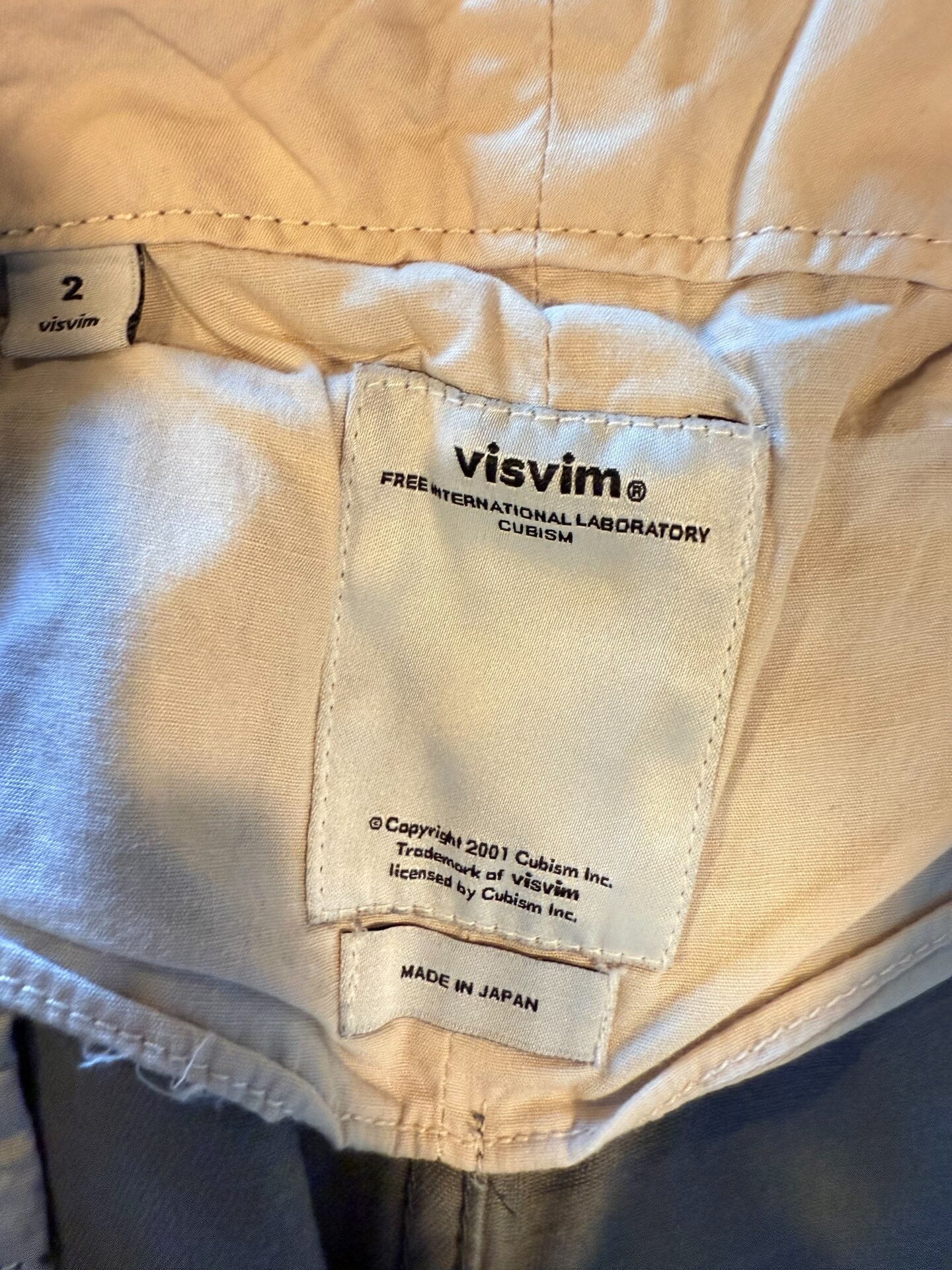 visvim FREE INTERNATIONAL LABORATORY CUBISM