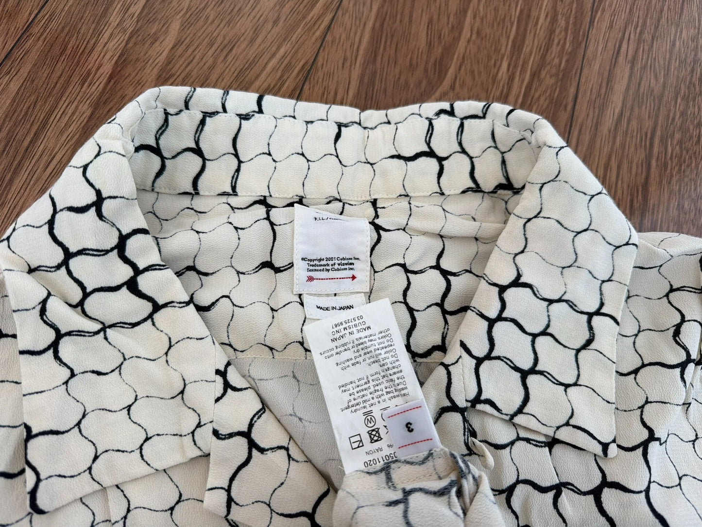 VISVIM Free Edge S/S Lattice Shirt