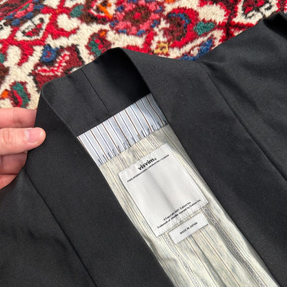 visvim sanjuro jacket wool black