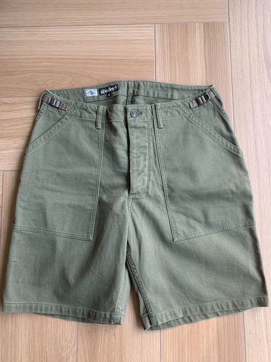 freewheelers garage military style shorts