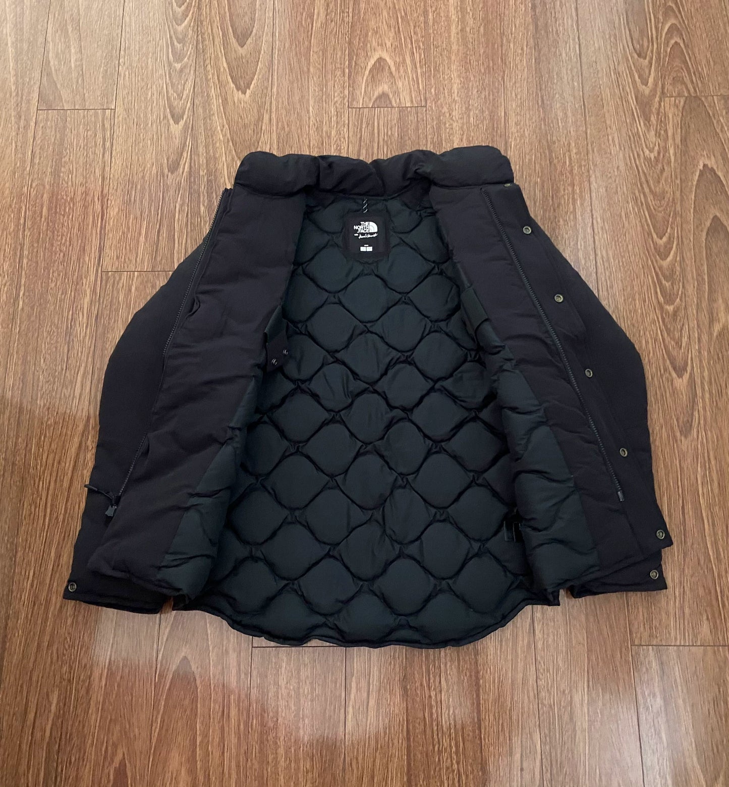 black mountain down jacket by the north face