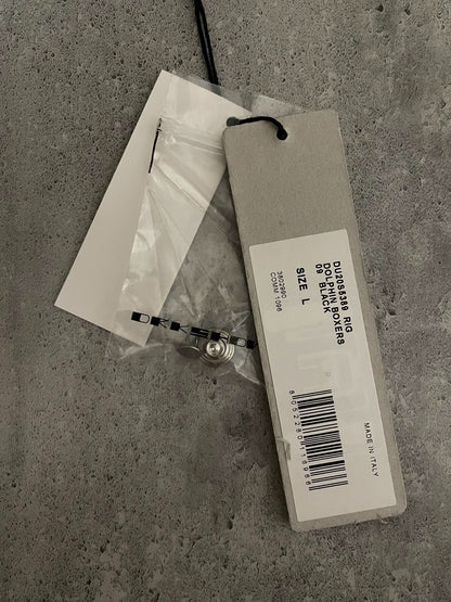 rick owens black shorts in  condition