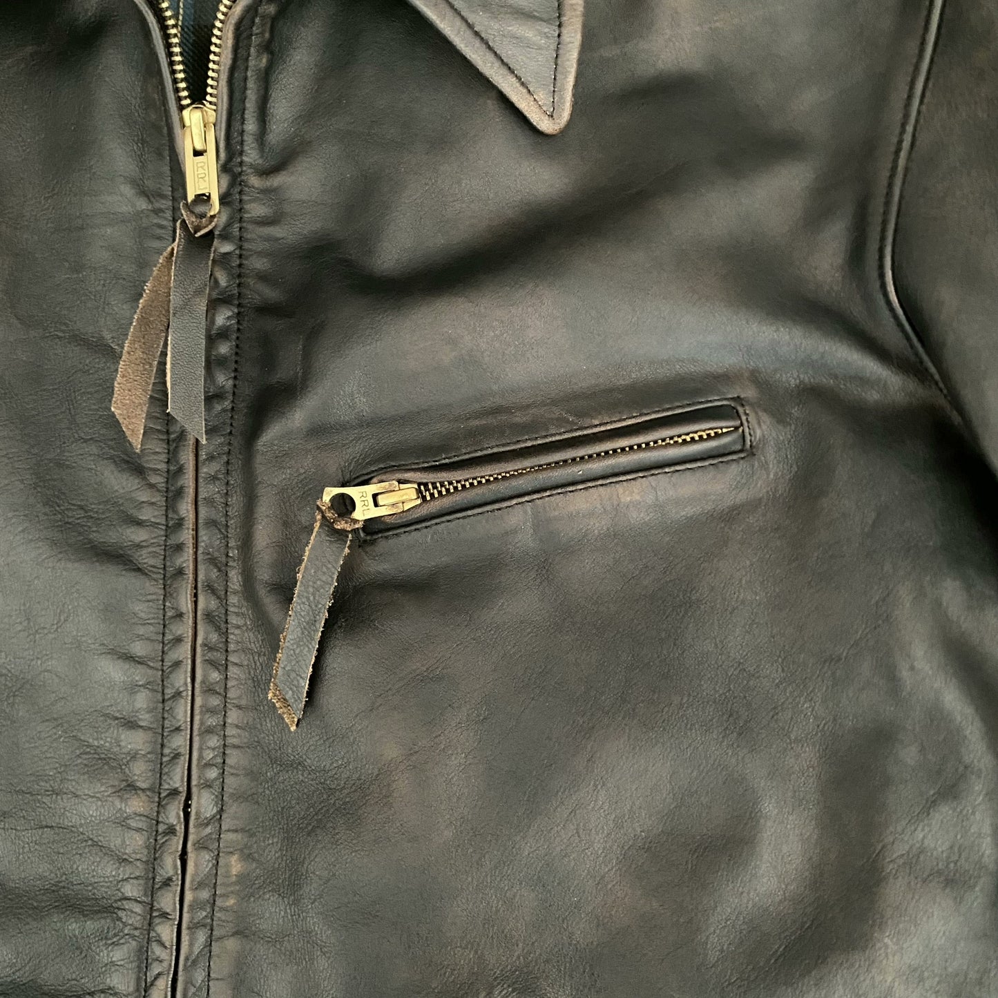 Ralph Lauren RRL 1930s Leather Moto Jacket