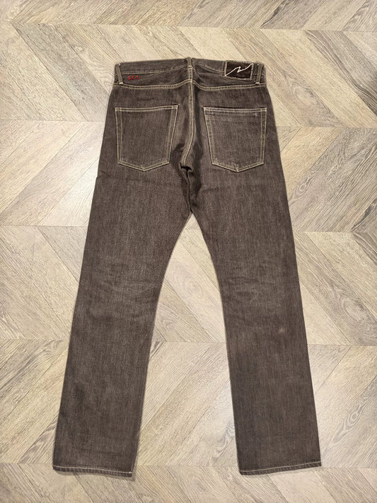 visvim slim unwash denim pants 01 social sculpture