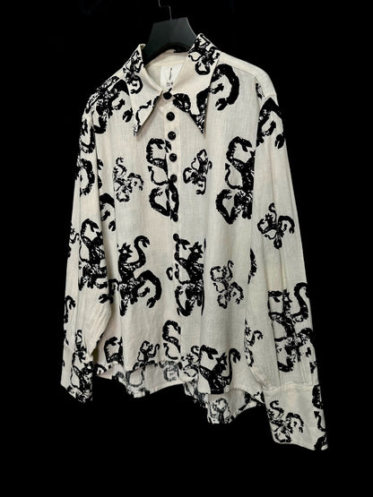 limited edition printed shirt by john alexander skelton