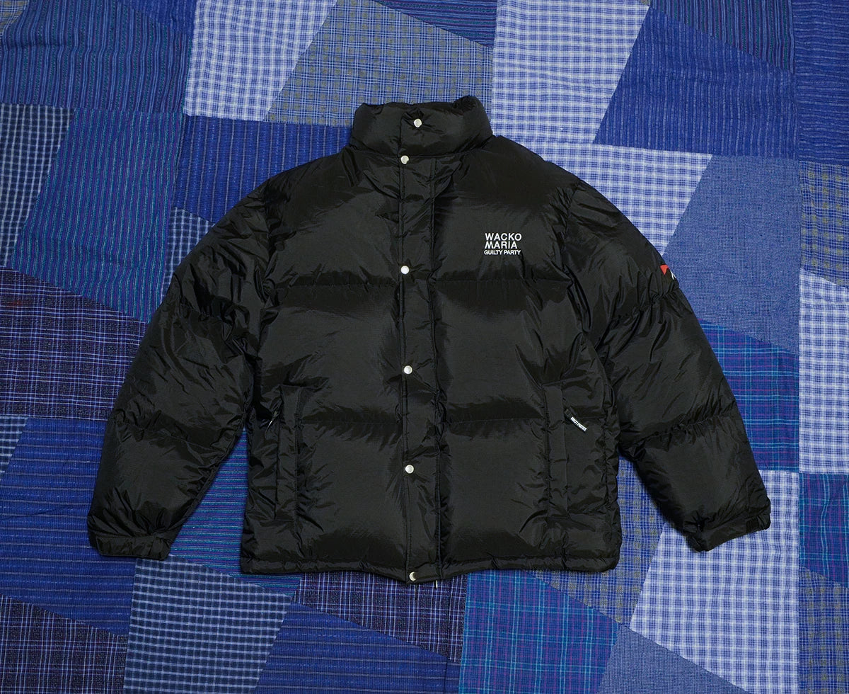 wacko maria nanga down jacket black