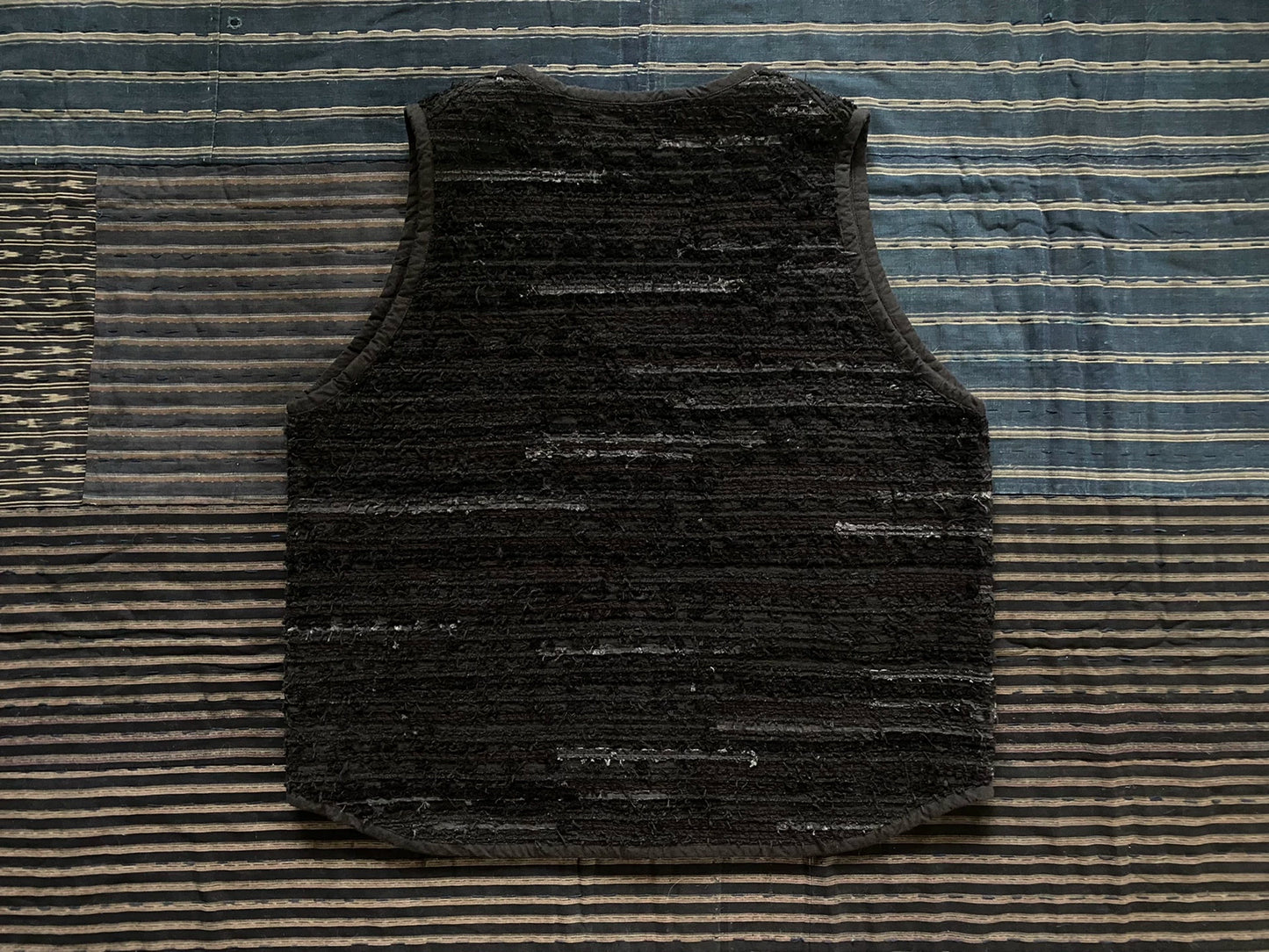 handmade patchwork vest by porter classic