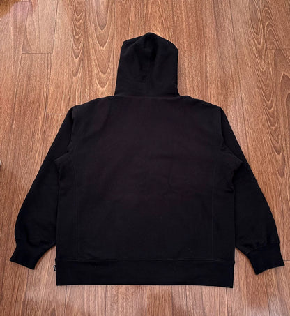supreme box logo hooded sweatshirt black
