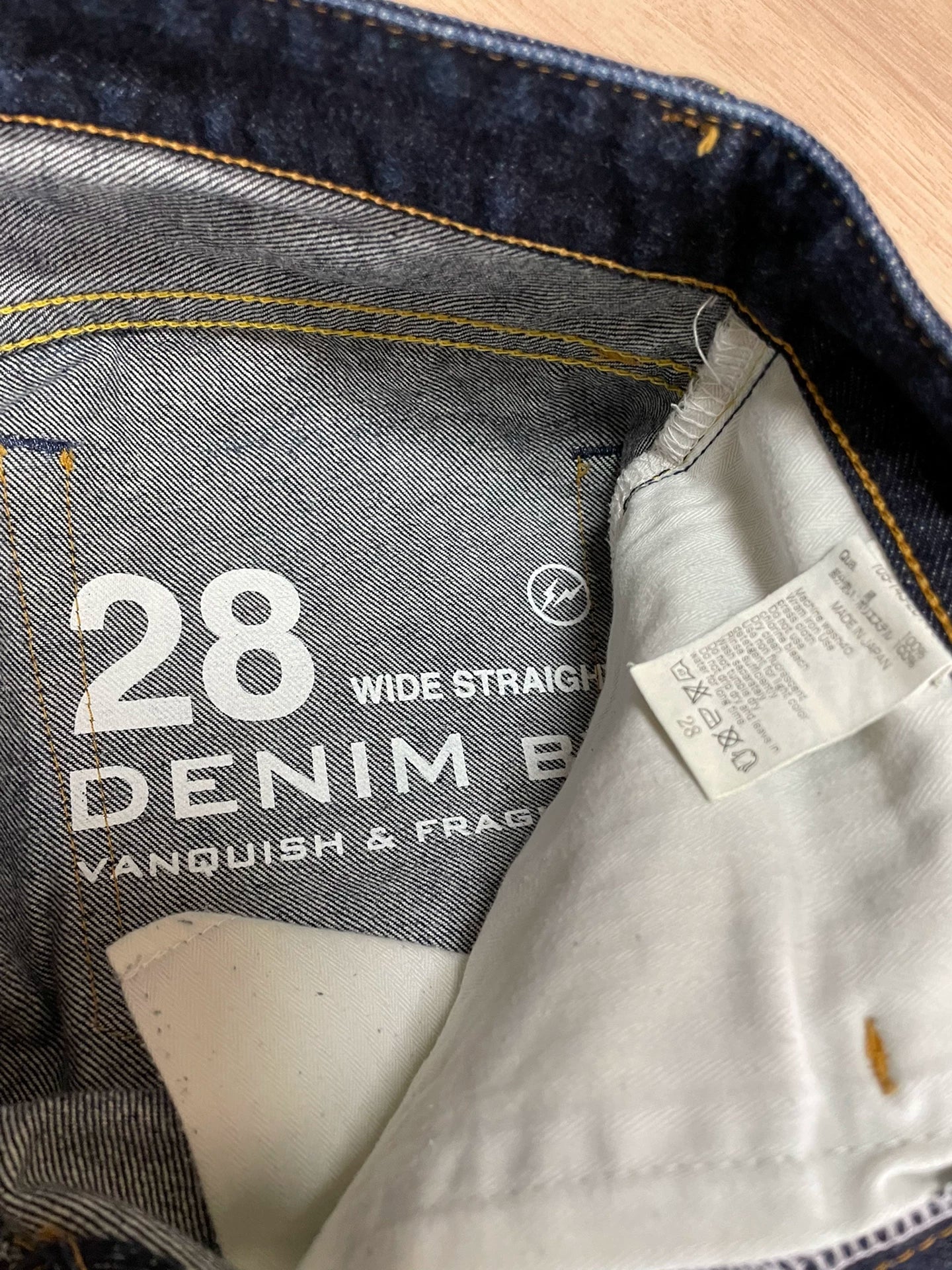 Fragment x Vanquish Washed Denim Jeans